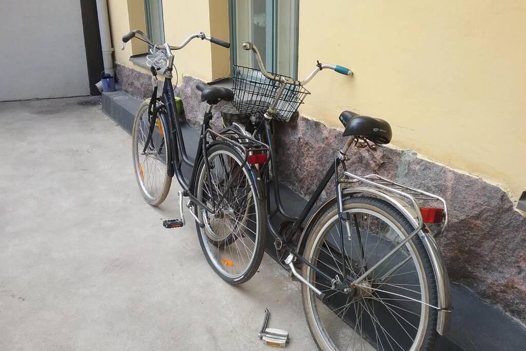 Central&Cozy&Bikes&Wifi Appartement Helsinki Buitenkant foto